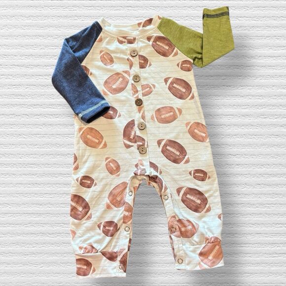 Football Romper 3 Months - Picture 1 of 5